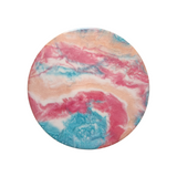 One-of-a-kind resin Lazy Susan with glossy finish for kitchen or dining table