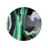 Handmade resin turntable centerpiece, perfect for home décor