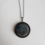1" wood and Resin necklaces