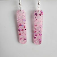 Dangle heart earrings