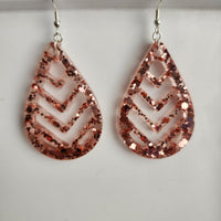 Chevron earrings