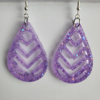 Chevron earrings
