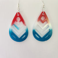 Chevron earrings