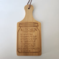 Kitchen Conversion Charcuterie board
