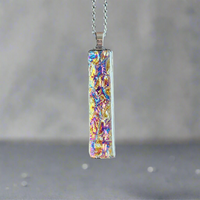 Dichrolam pendant necklace