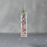Dichrolam pendant necklace