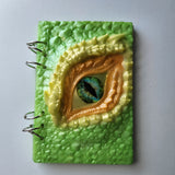 Unique dragon eye resin journal handcrafted for writing or sketching