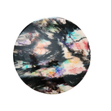 Unique 12-inch Lazy Susan with resin art design and smooth spin.