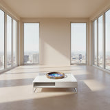 Unique resin and wood tray, perfect for serving or display