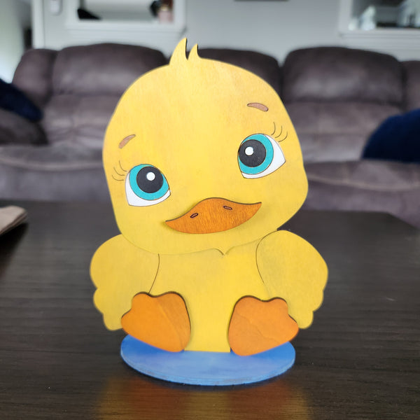Made-to-order duck eyeglass holder, perfect for desks or nightstands