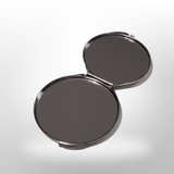 Silver Glitter Lotus Compact Mirror – “Find Yourself in You”