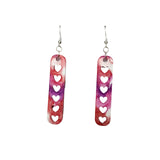 Dangle heart earrings