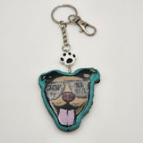 Pittie Keychain
