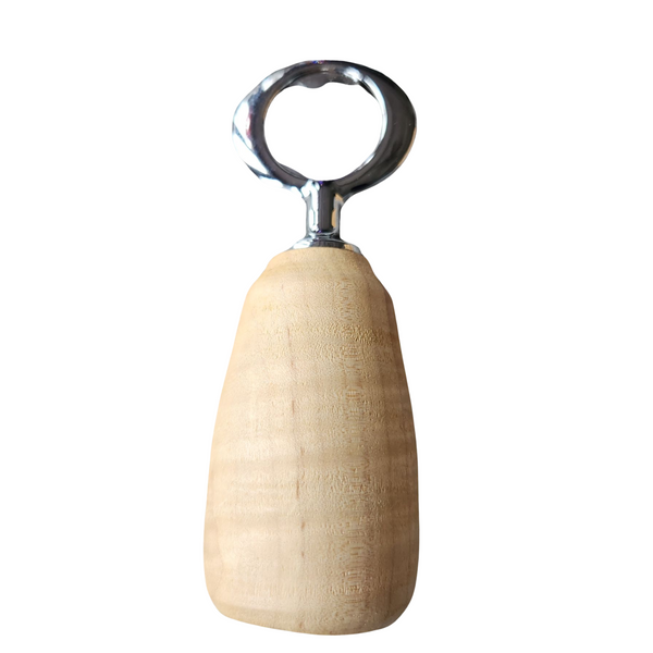 handturned wood bottle opener