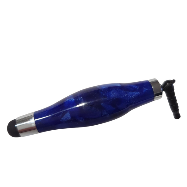 Mini resin stylus pen handcrafted for touchscreen devices by Blue Bourbon Designs.