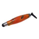 Mini resin stylus pen handcrafted for touchscreen devices by Blue Bourbon Designs.